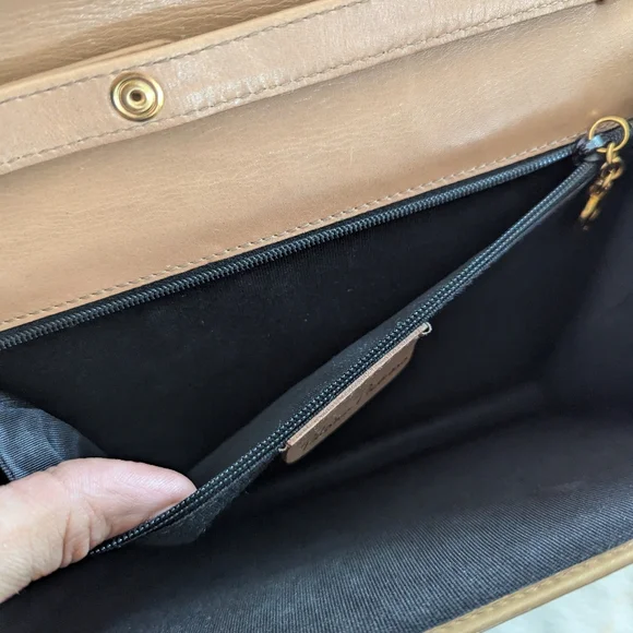 Rare Vintage Paloma Picasso Beige Shoulder Bag  Collectible - Picture 8 of 13